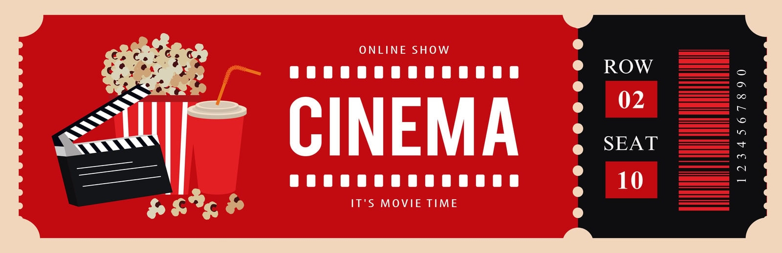 Page 4 Free Printable And Customizable Movie Ticket Templates Canva