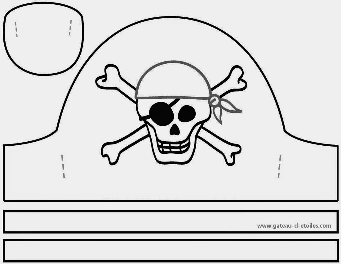 Paper Cardboard Pirate Hat Template Pirate Crafts Cardboard Pirate Hat Hat Pattern How To Make A
