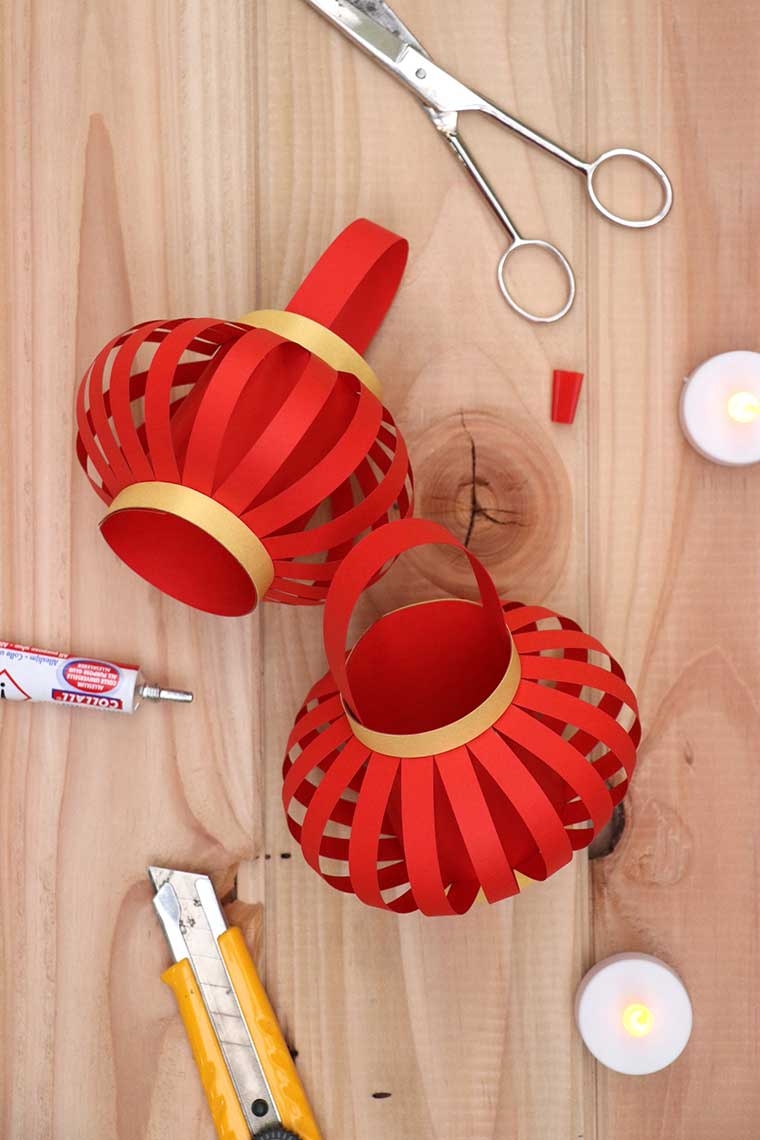 printable chinese lantern craft template