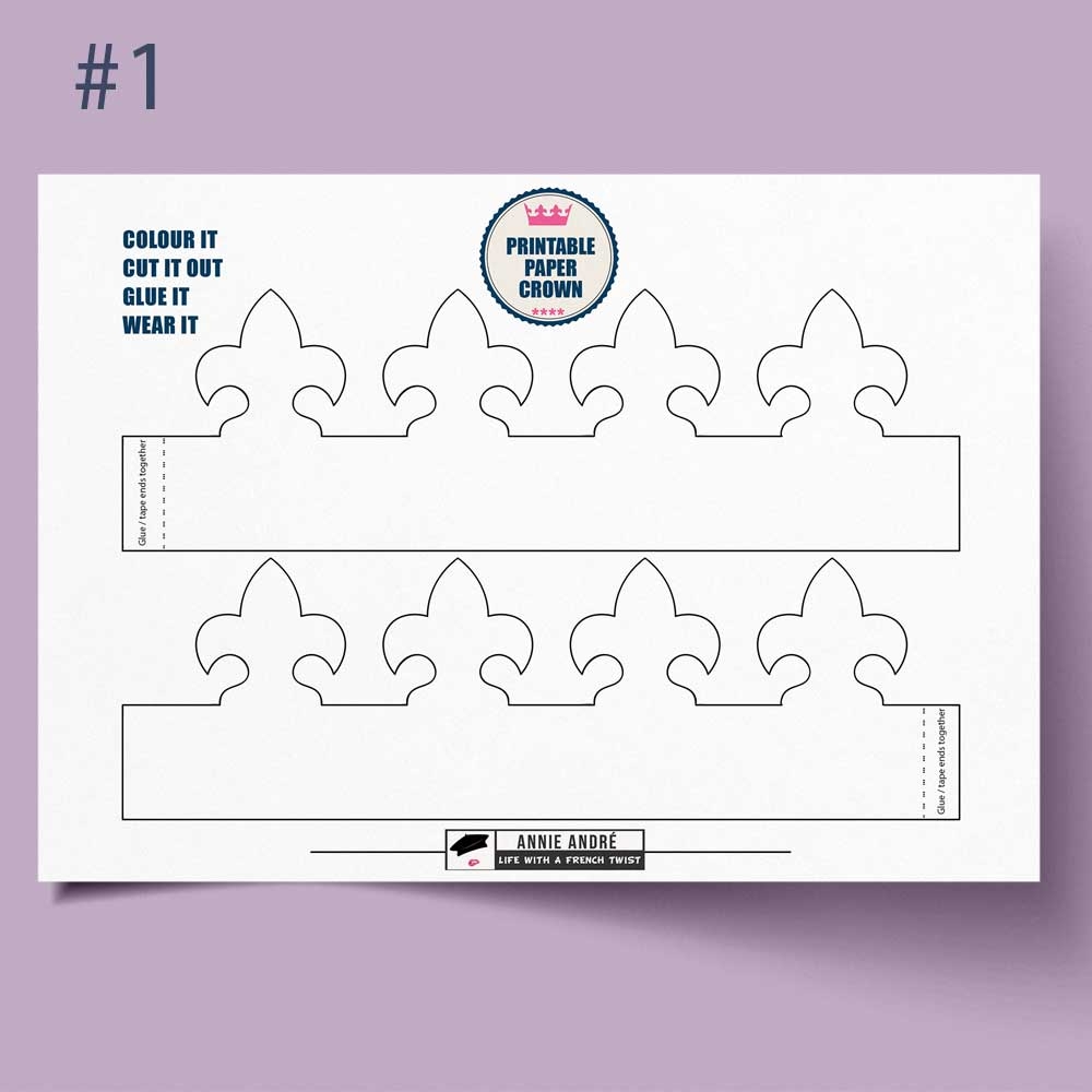 printable crown template free
