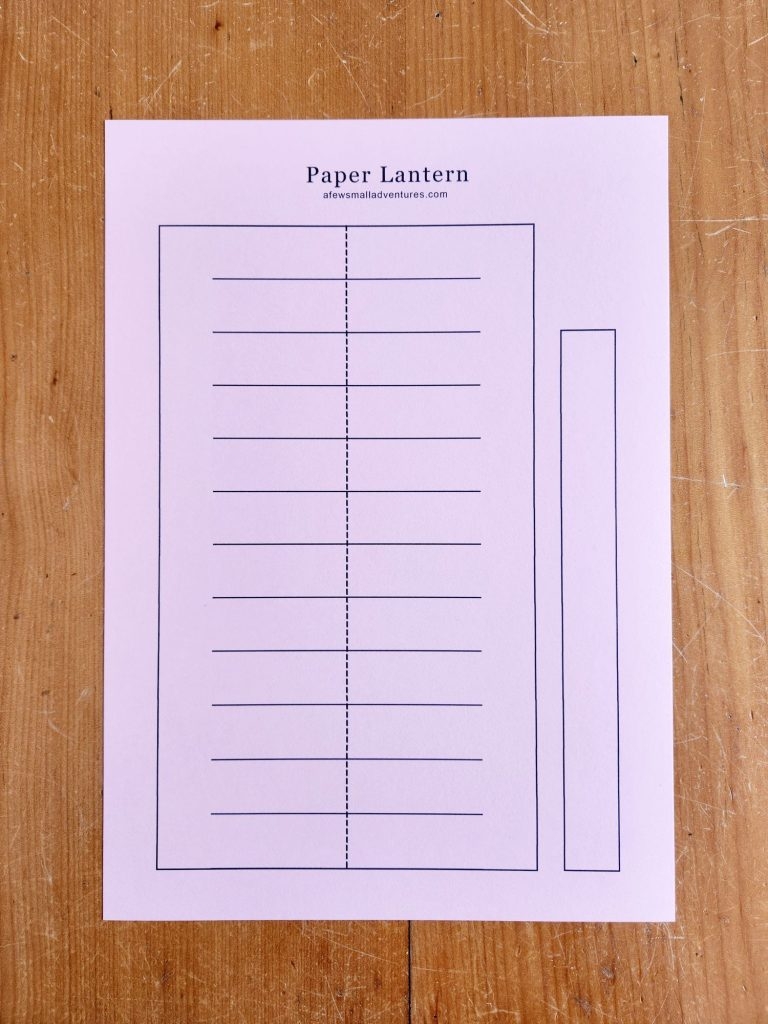 lantern template printable