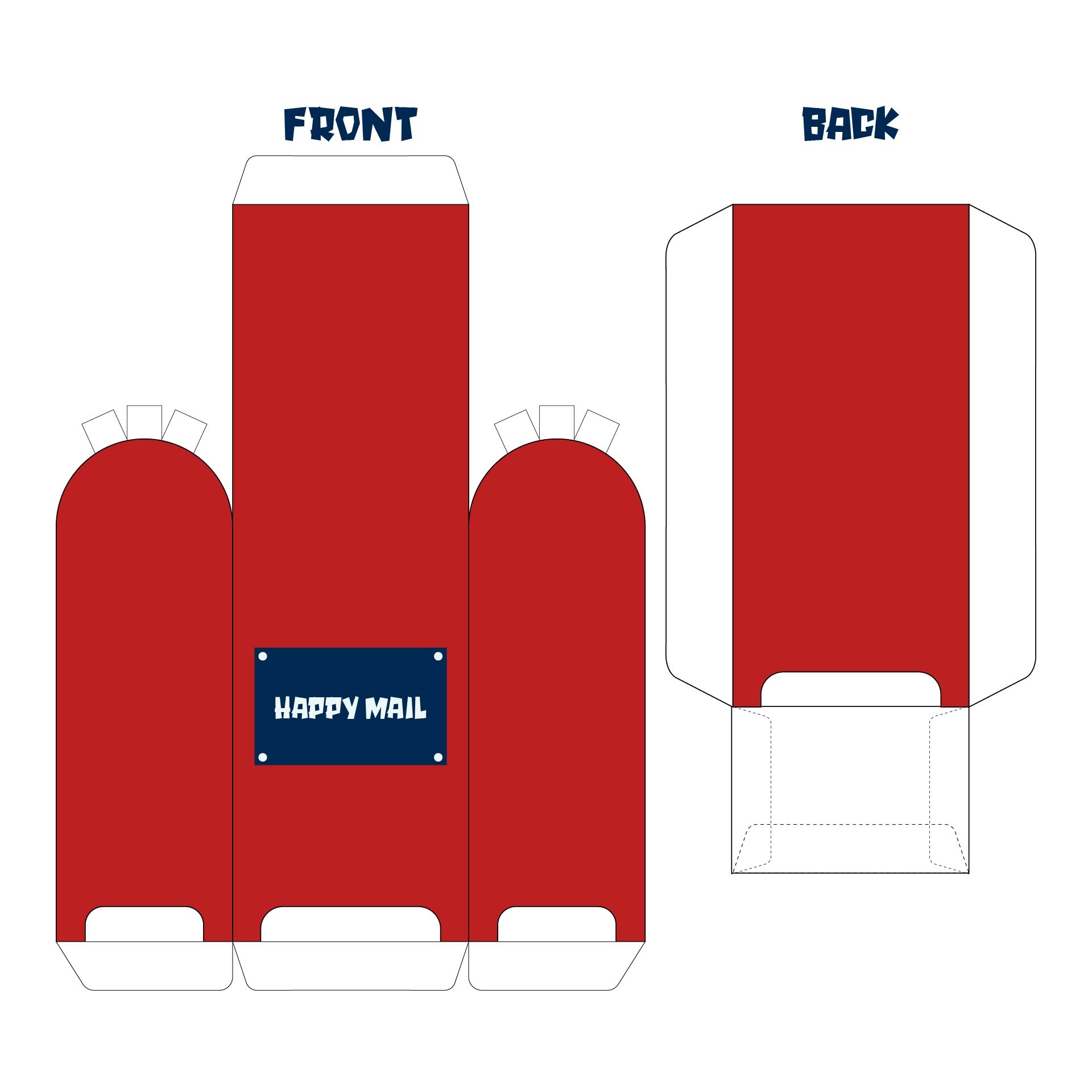 Paper Mailbox Template