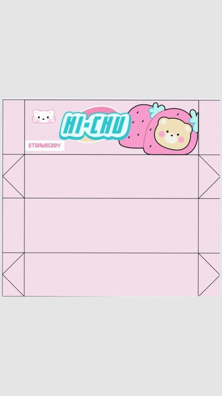 printable 3d paper squishy template food