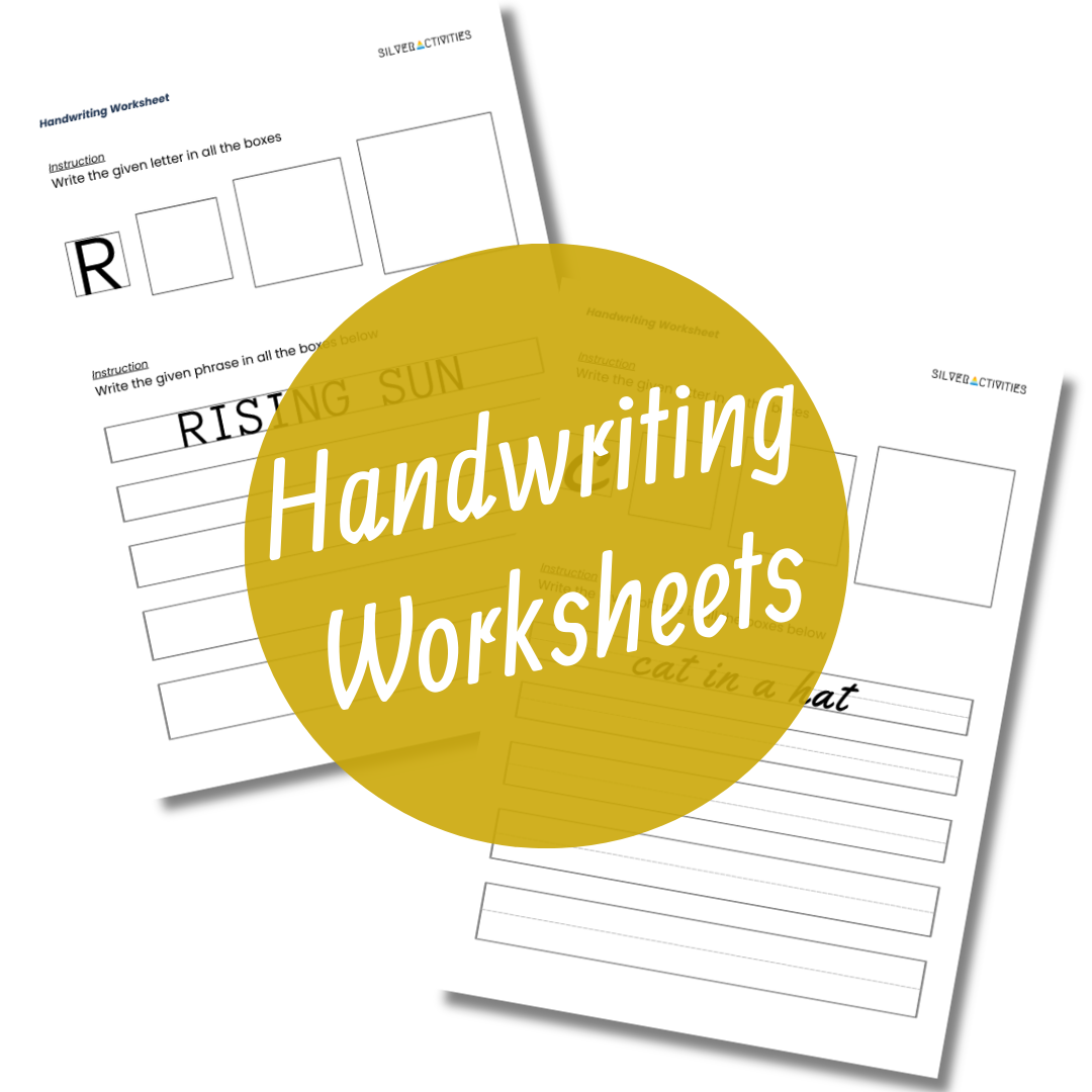 Parkinson s Activities Printable Worksheet Exercises SilverActivities Store