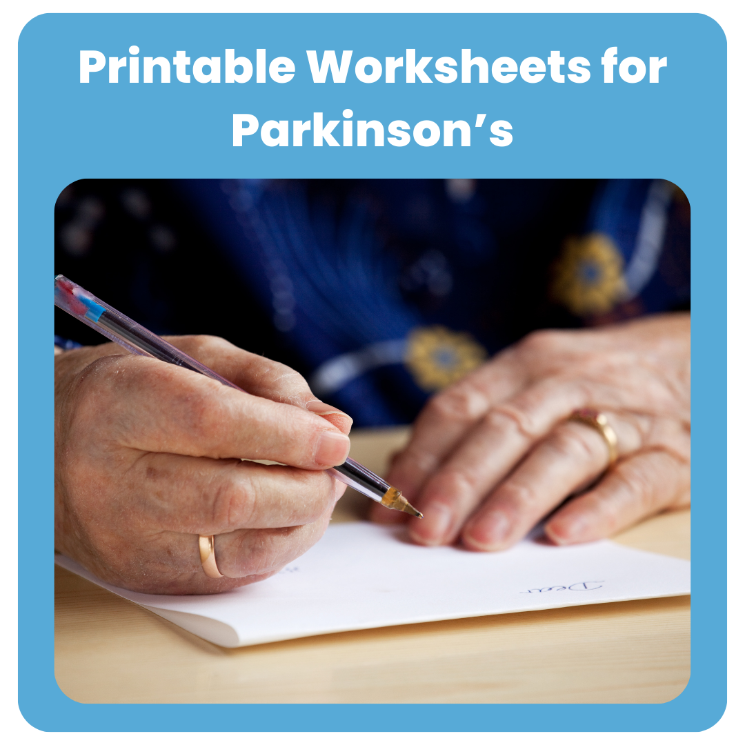Parkinson s Activities Printable Worksheet Exercises SilverActivities Store
