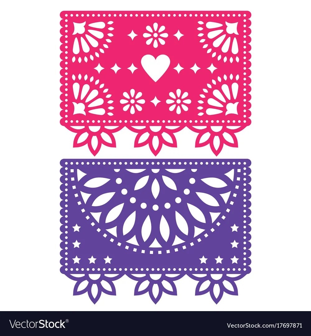 papel picado printable template