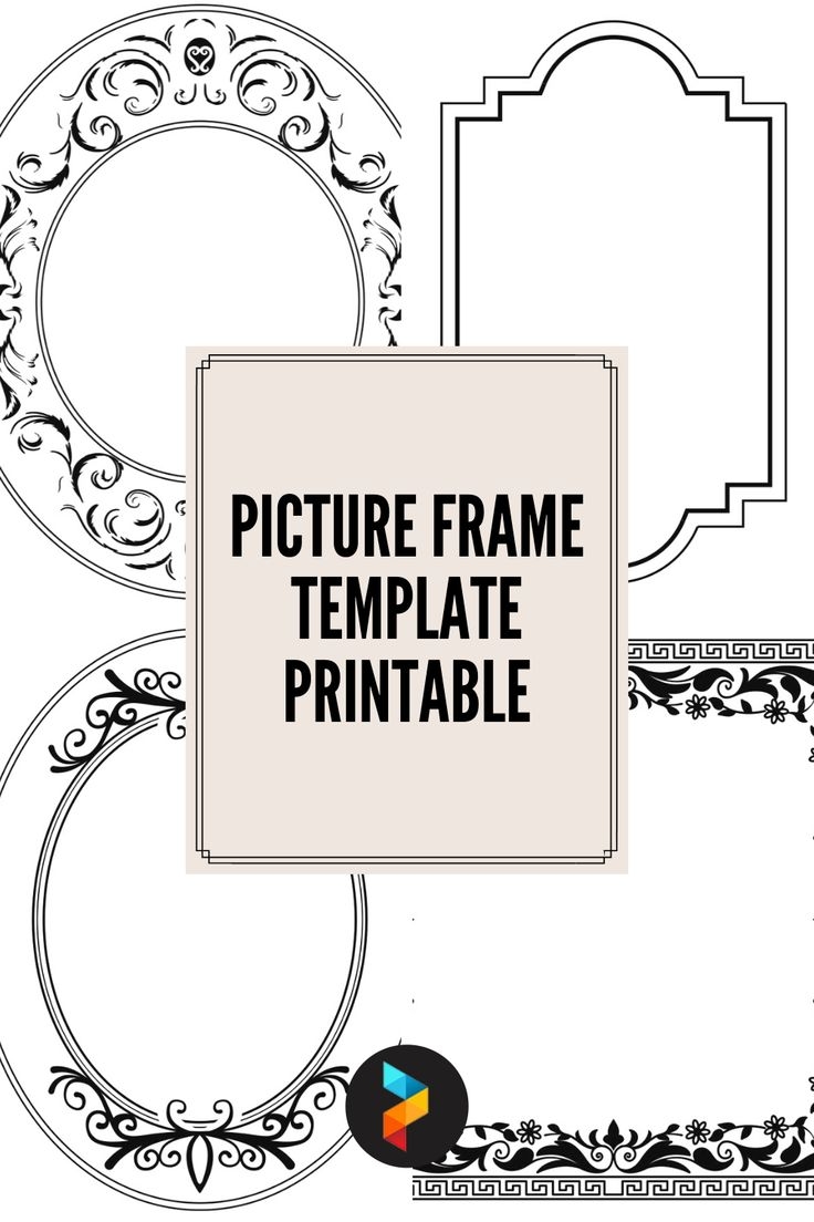 Picture Frame Template 13 Free PDF Printables Printablee