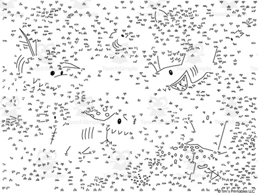 dot to dot printable pdf