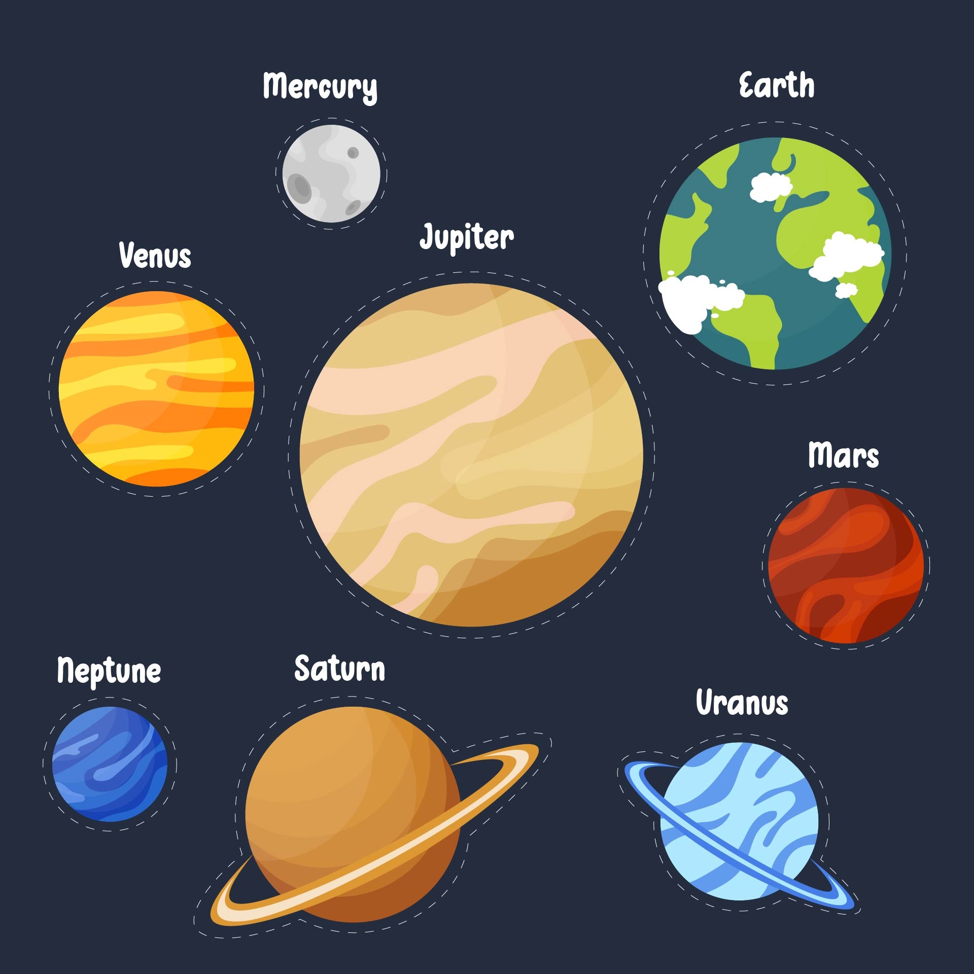Planet Cut Outs 10 Free PDF Printables Printablee