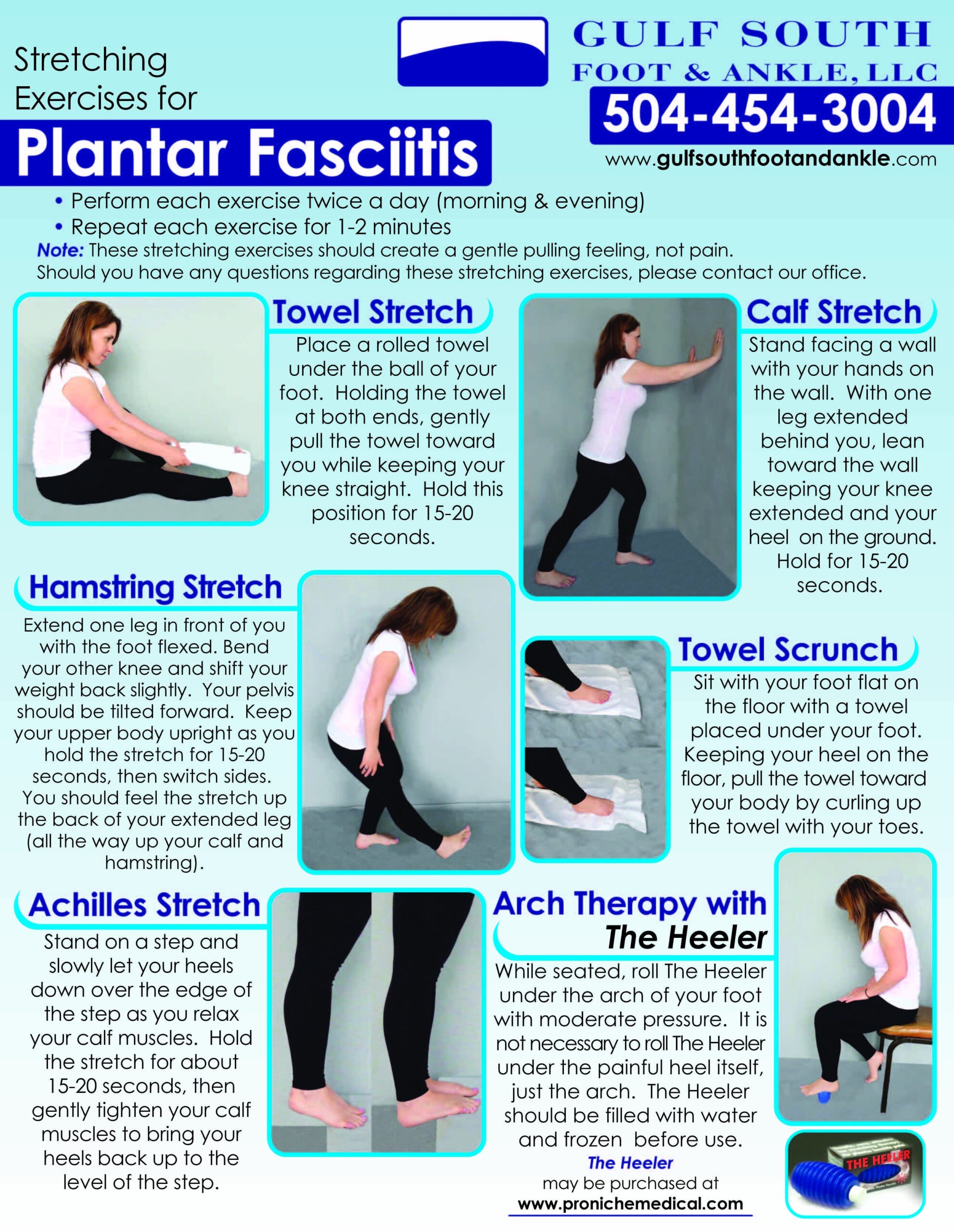 Plantar Fasciitis Pain Exercise Pain Exercises Pdf Pt Exercises For Plantar Fasciitis Stretching