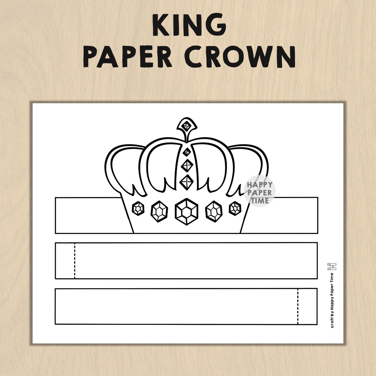Prince King Paper Crown Template Printable Royal Coloring Craft Activity Made By Teachers
