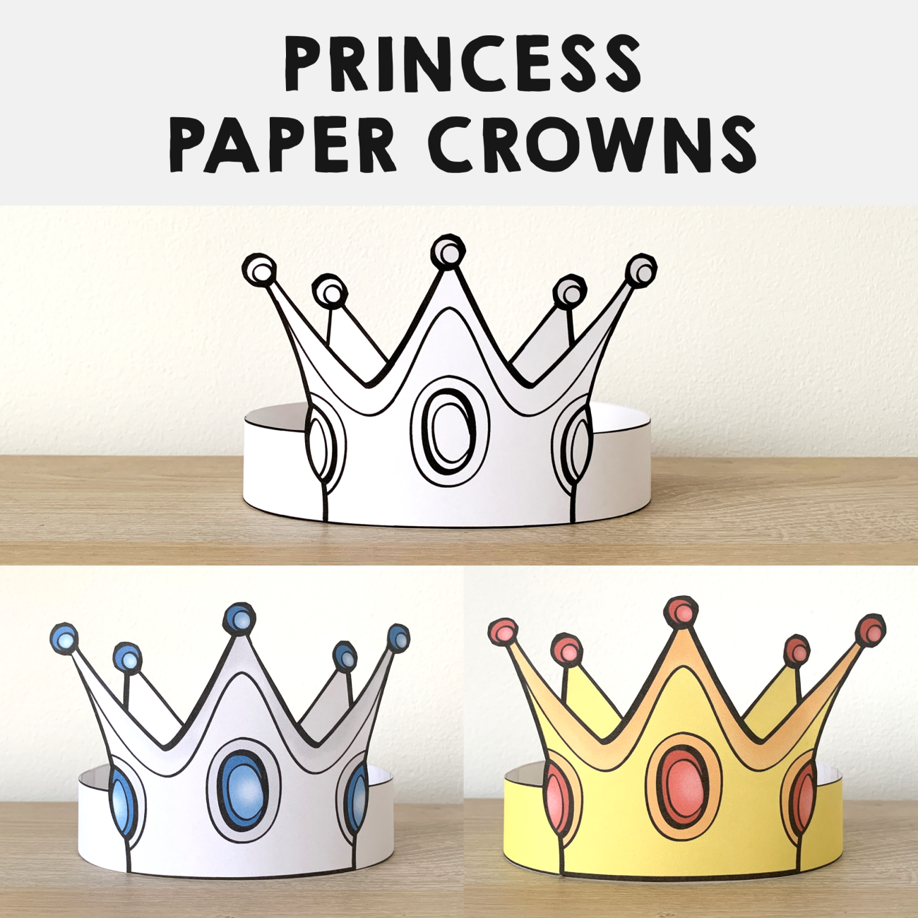 crown template printable