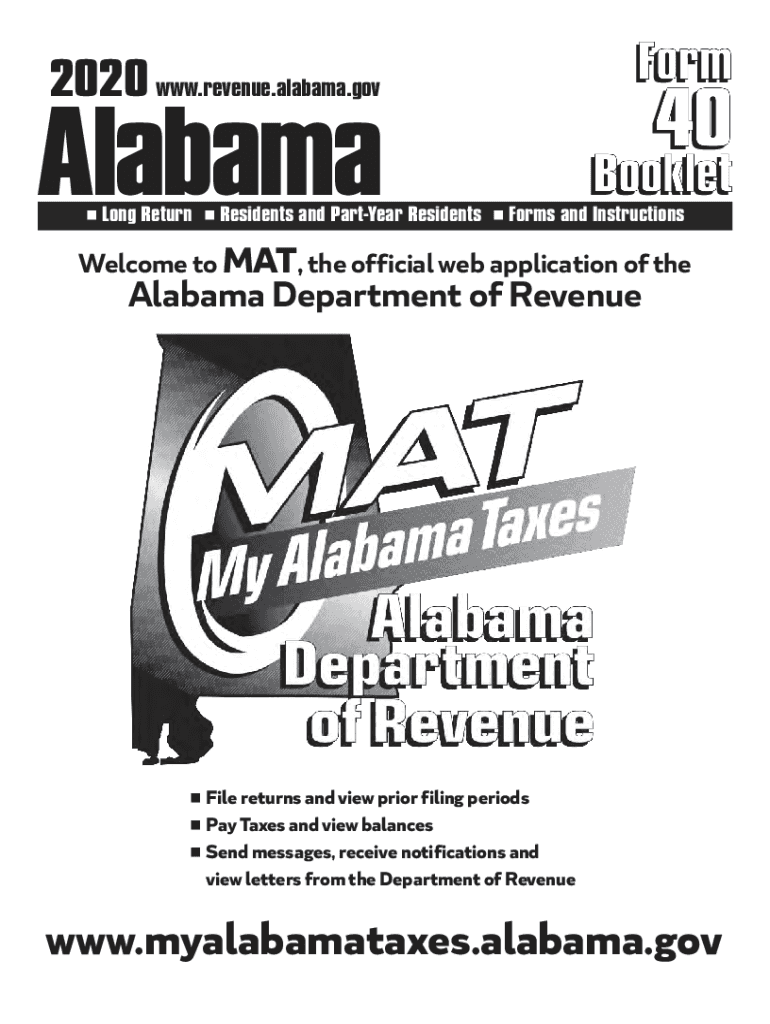 printable alabama form 40 pdf