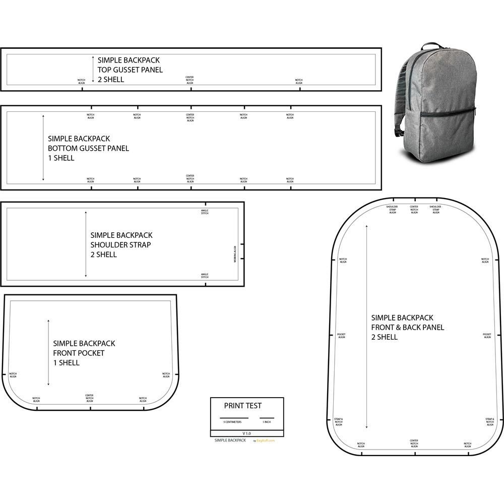 Printable Backpack Back To School Design A Backpack Worksheet For Prek Kindergarten
