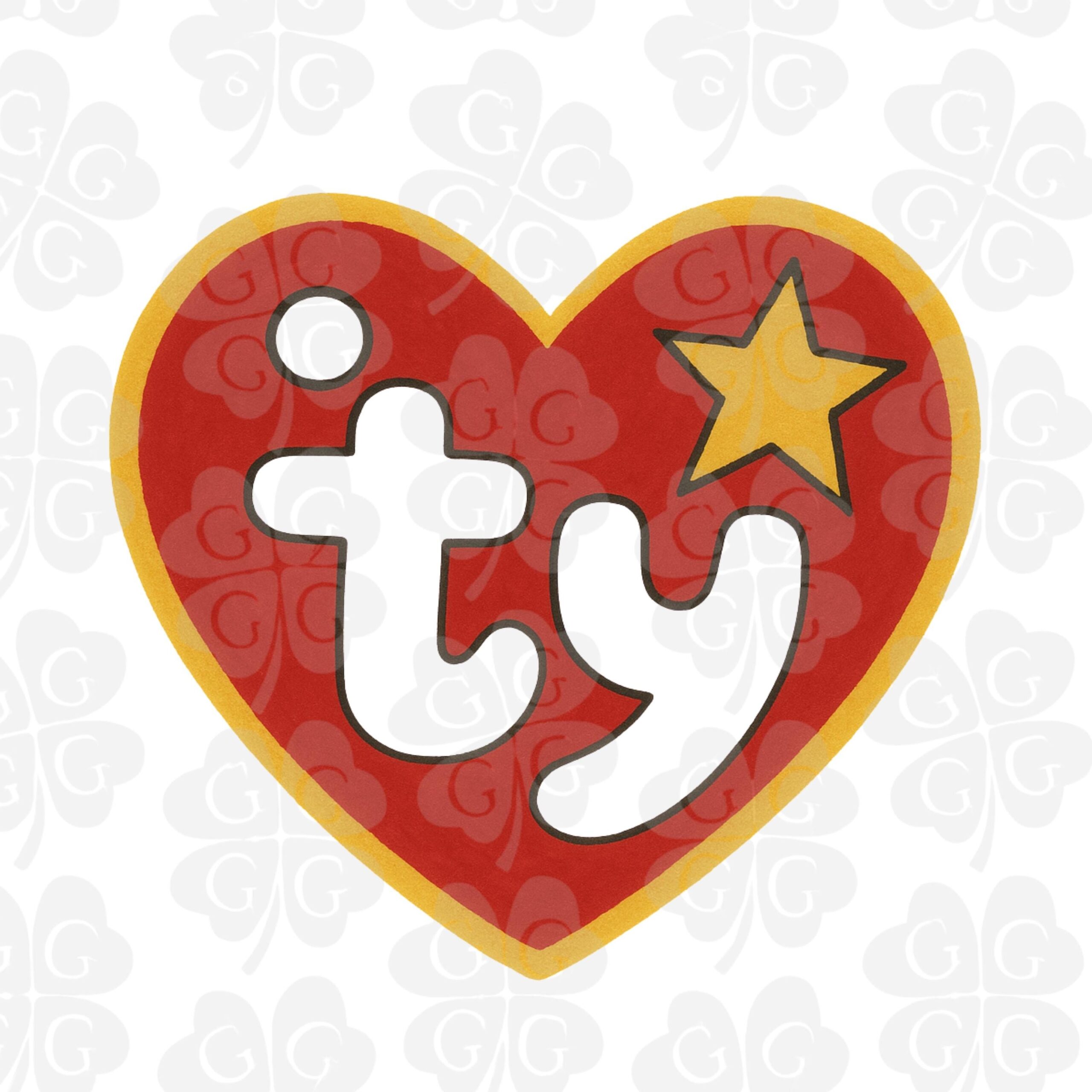 Printable Beanie Baby Tag Etsy