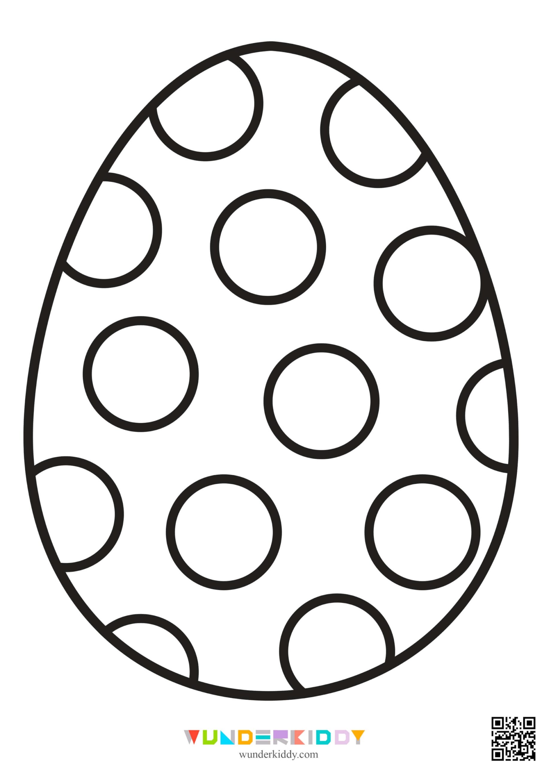 egg template printable free