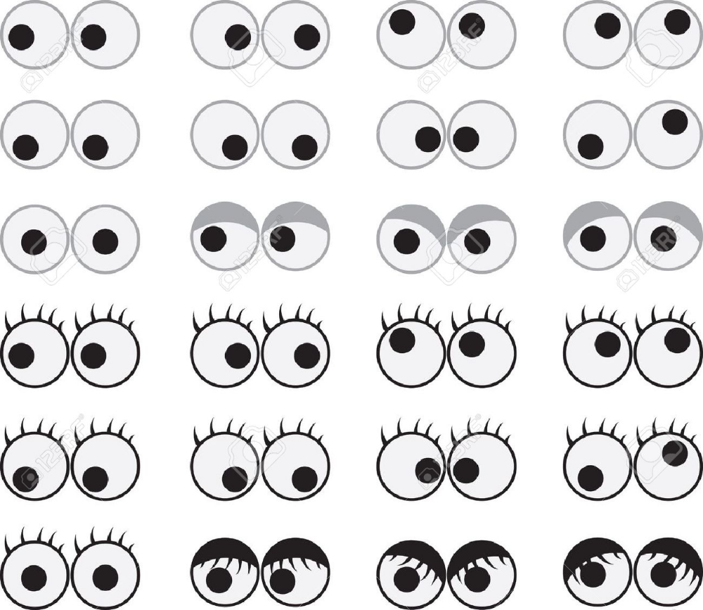 printable eyes template