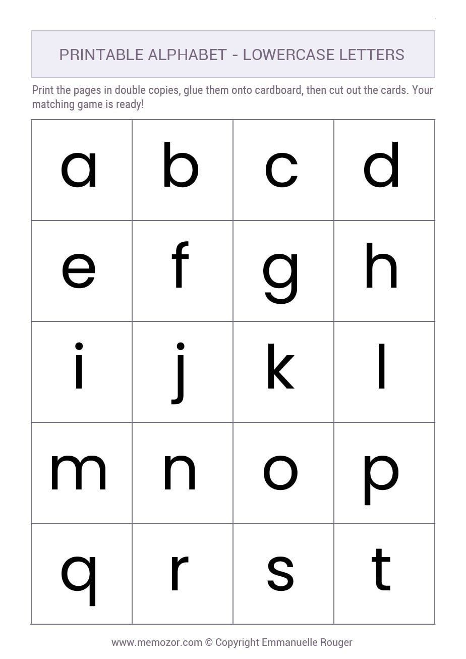 a4 size printable alphabet letters pdf