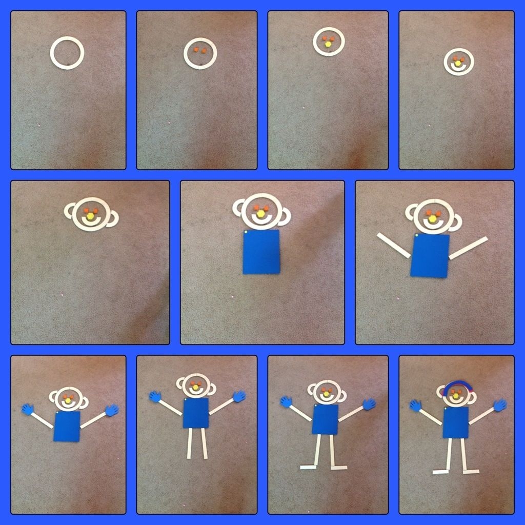 Printable Mat Man Printable Coloring Template