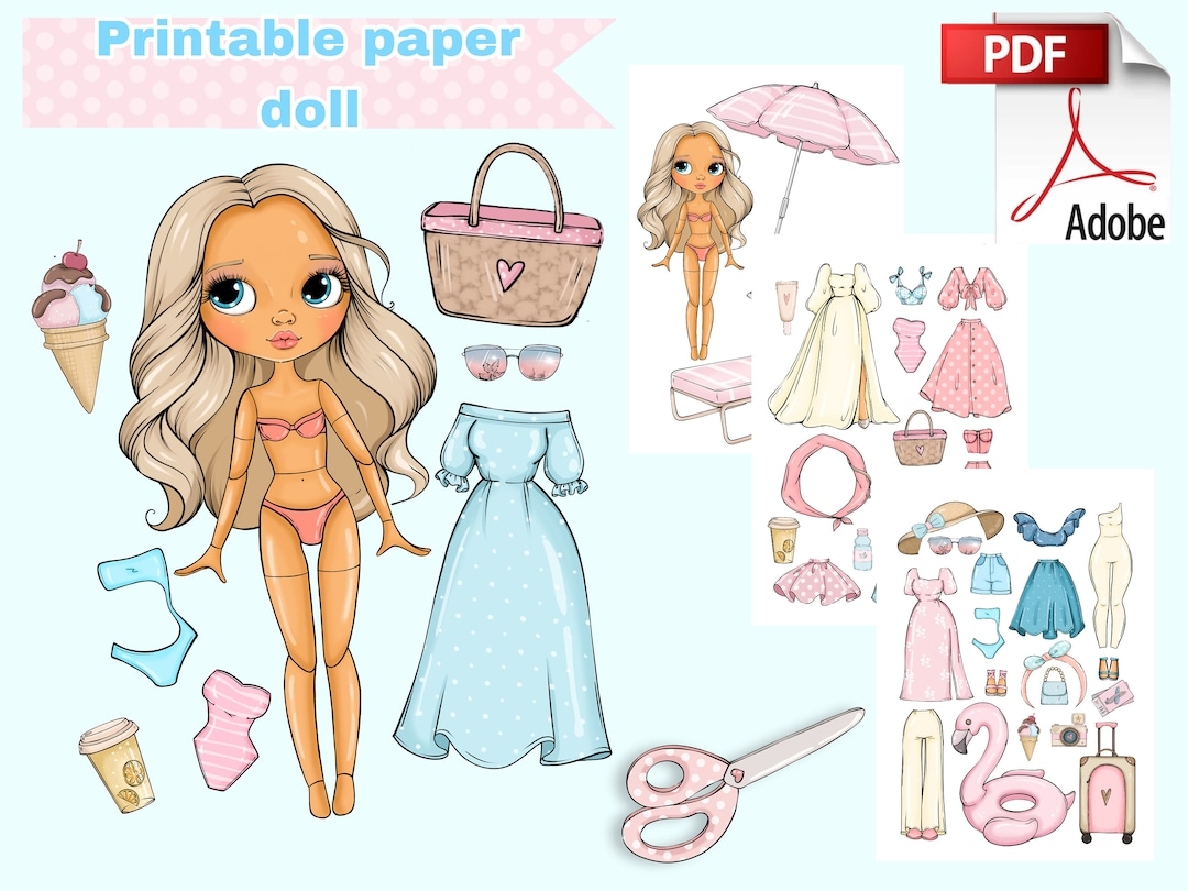 printable paper dolls pdf free
