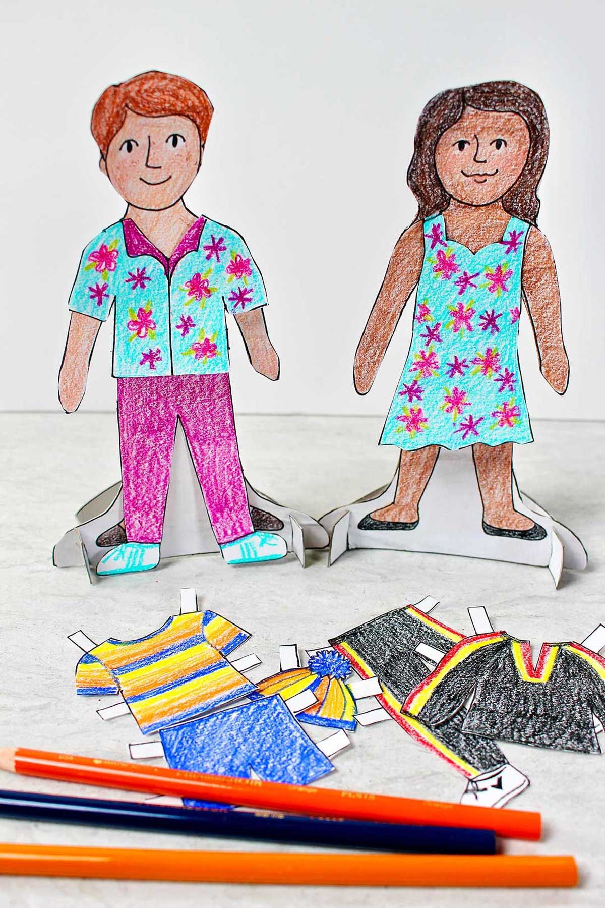 paper doll printable free