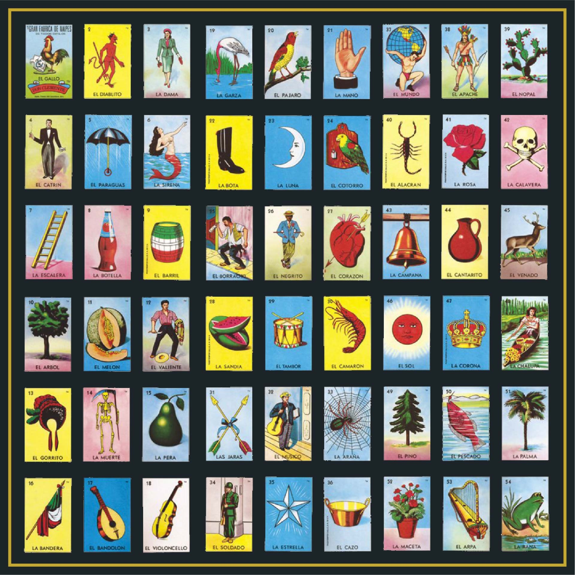 Printable Printable Loteria Cards