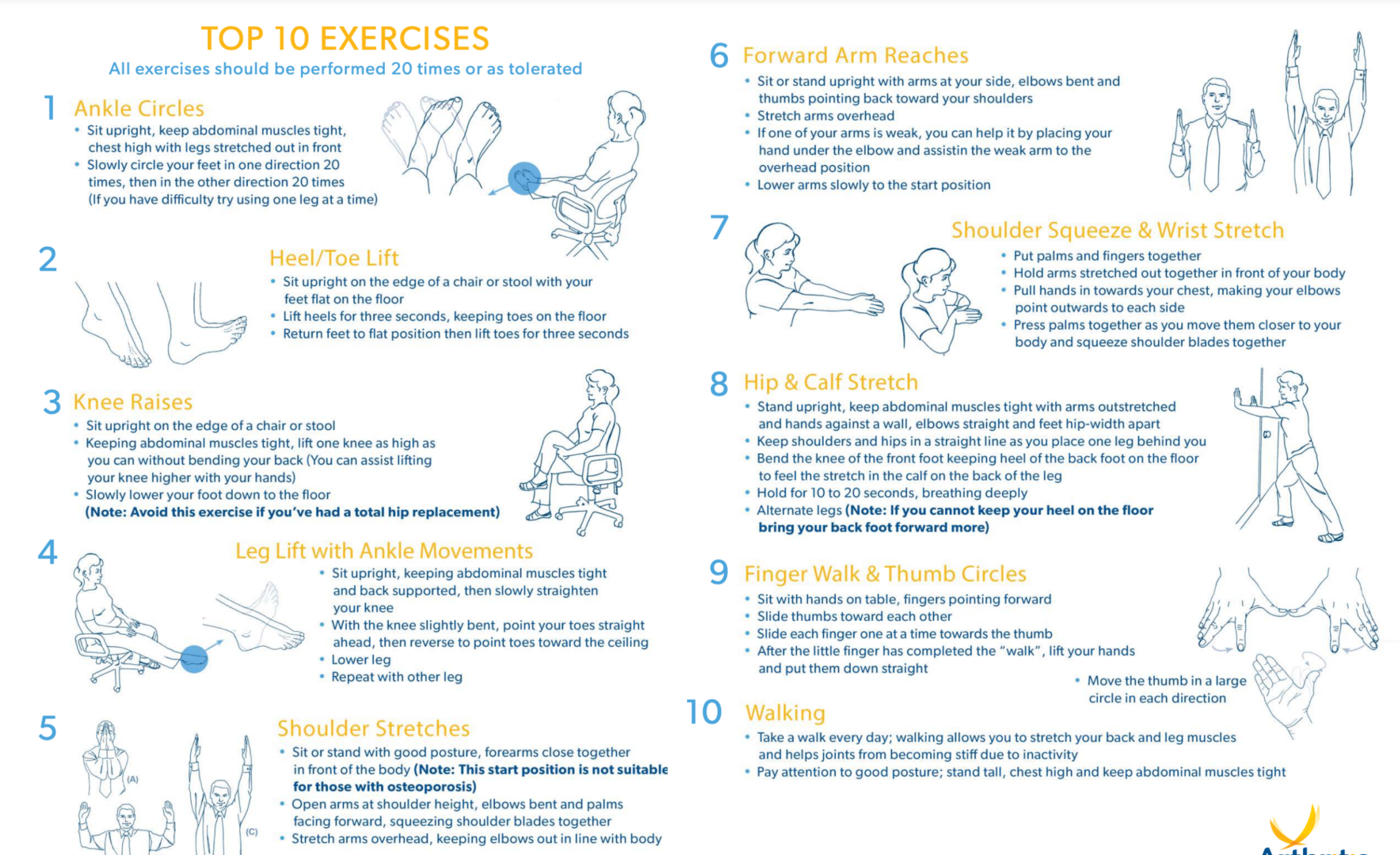 printable osteoporosis exercises pdf