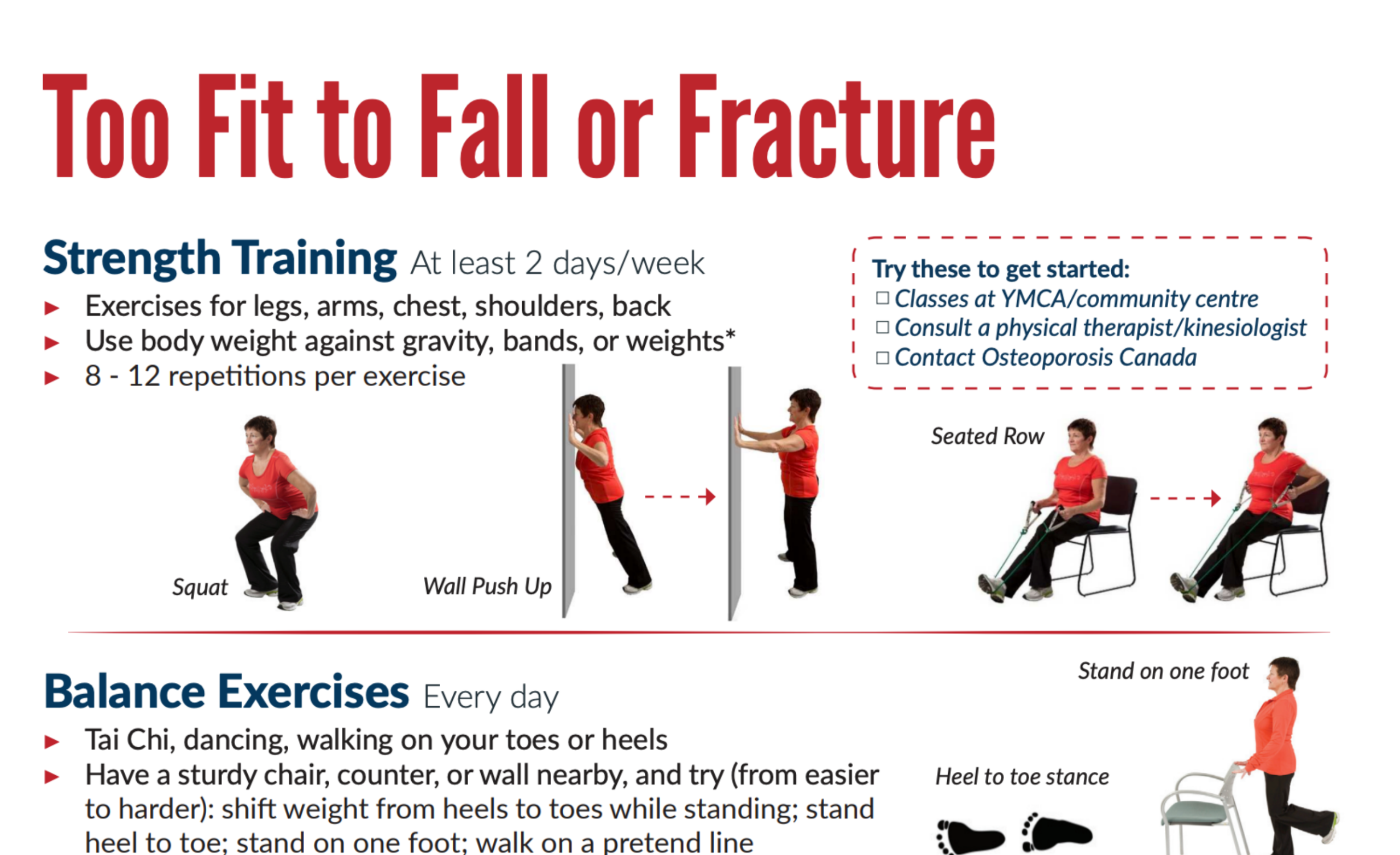 printable balance exercises for seniors pdf