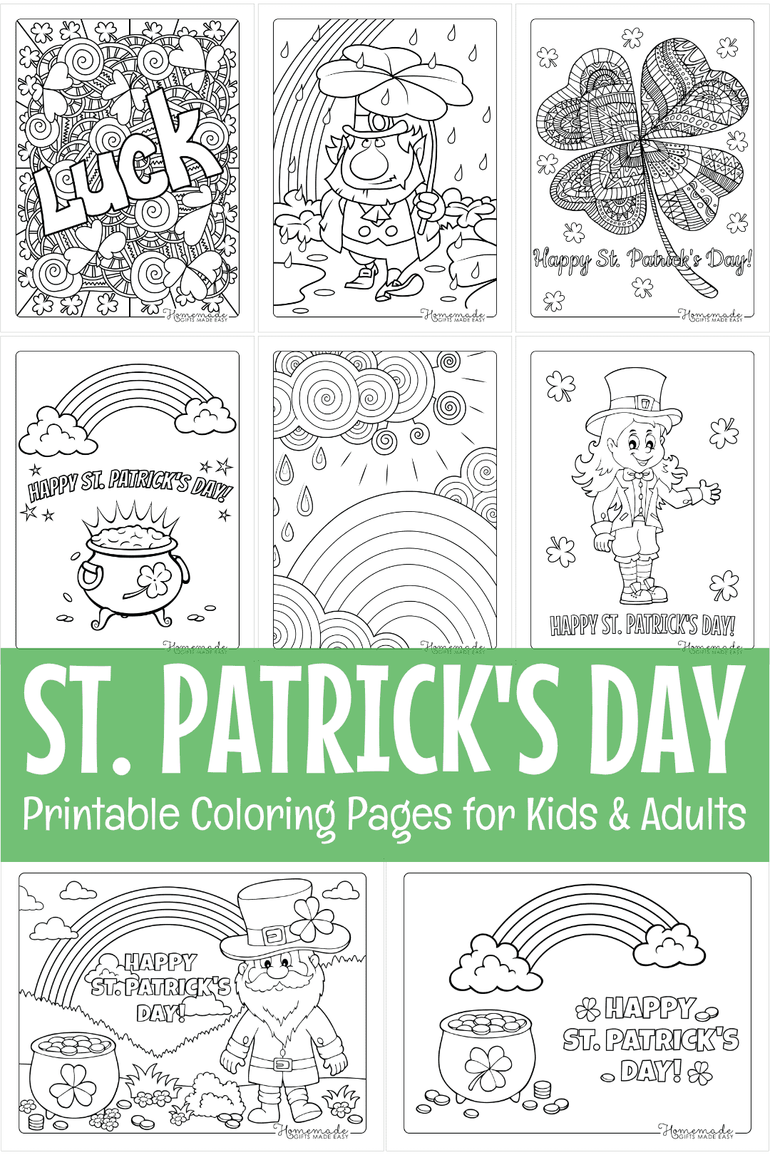 st patrick's day printables
