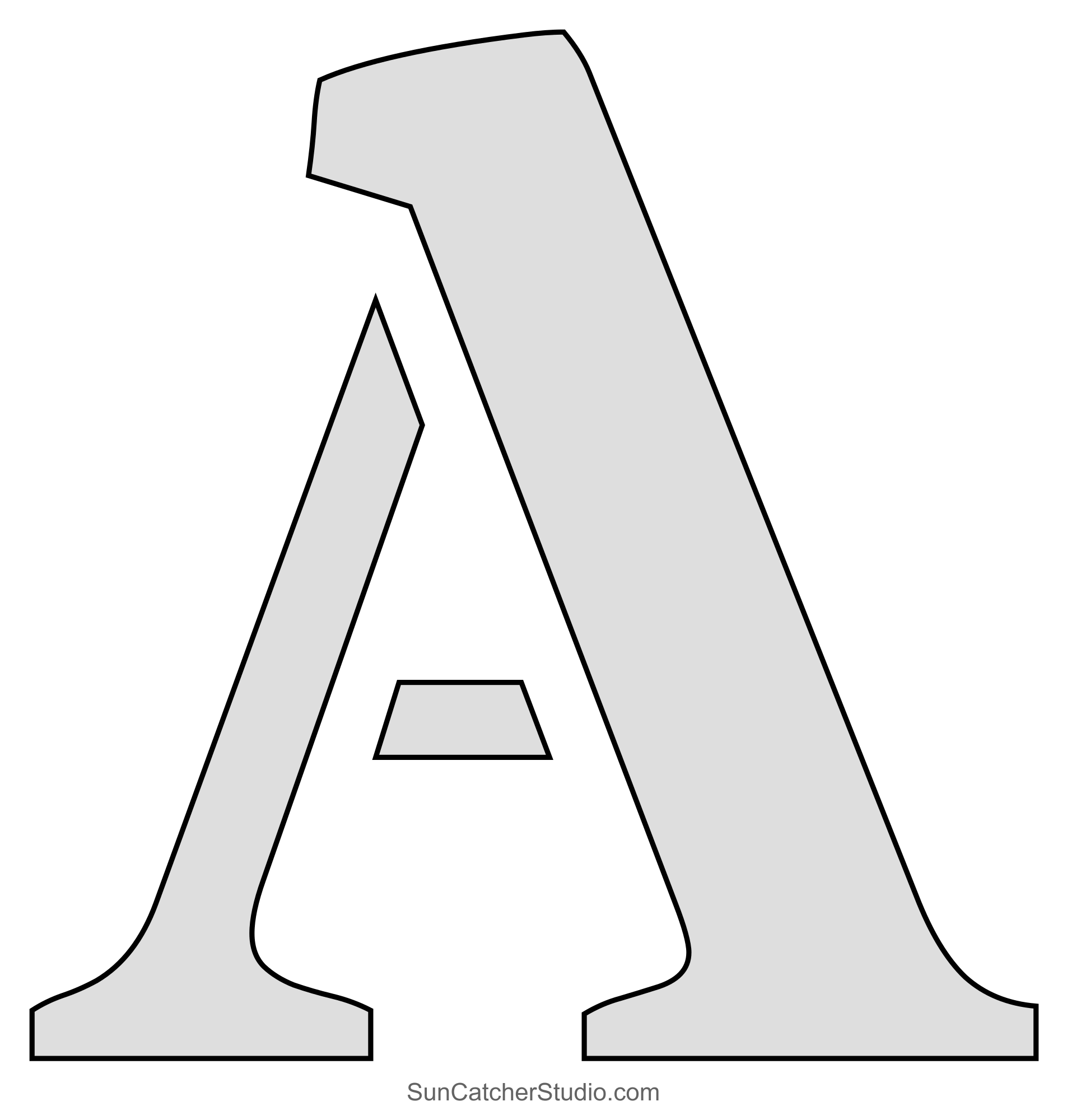 free large printable stencils pdf
