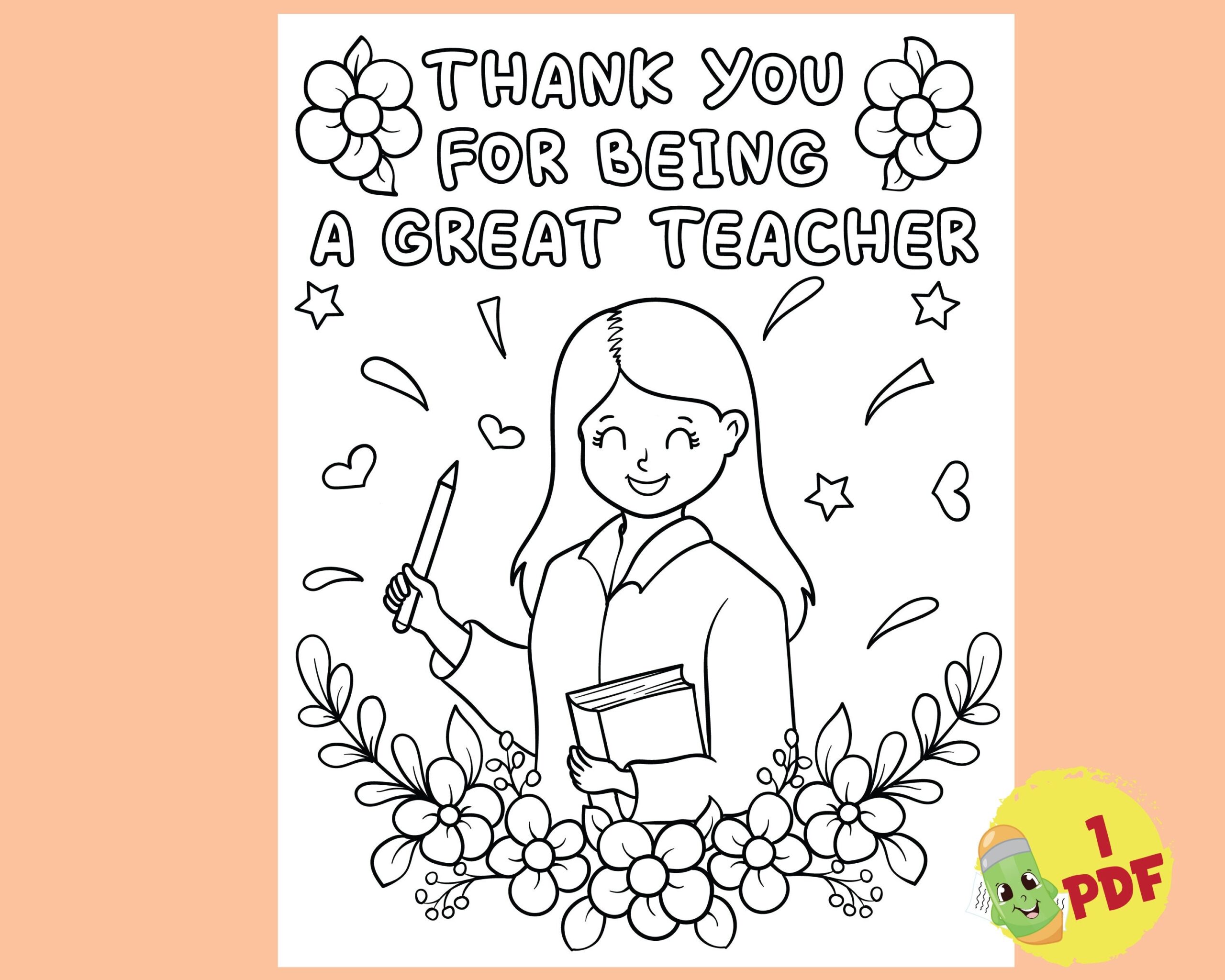 Printable Teacher Appreciation Coloring Pages Appreciation Thank You Coloring Pages Kids Coloring Page School Education Activity Sheets Etsy Hong Kong