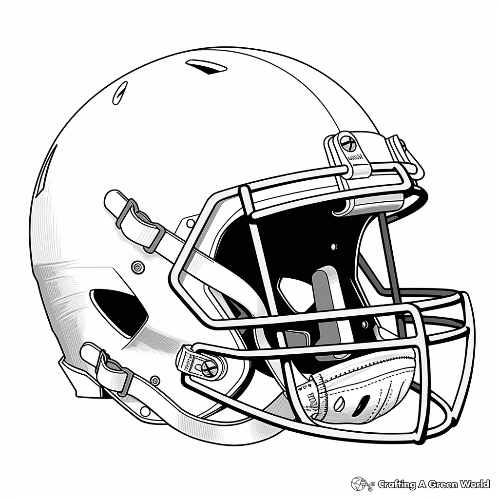 printable football coloring pages