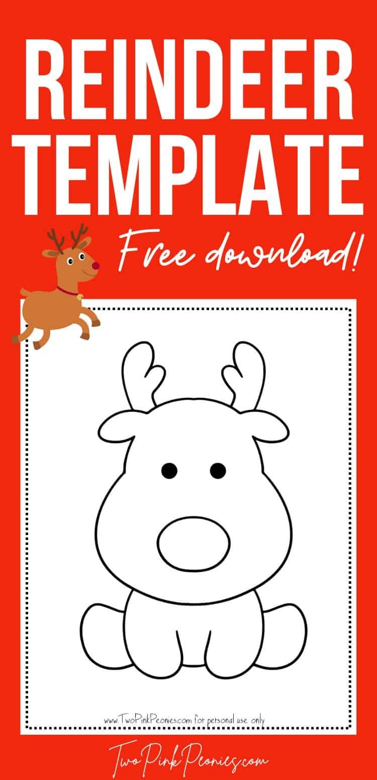 free printable reindeer templates