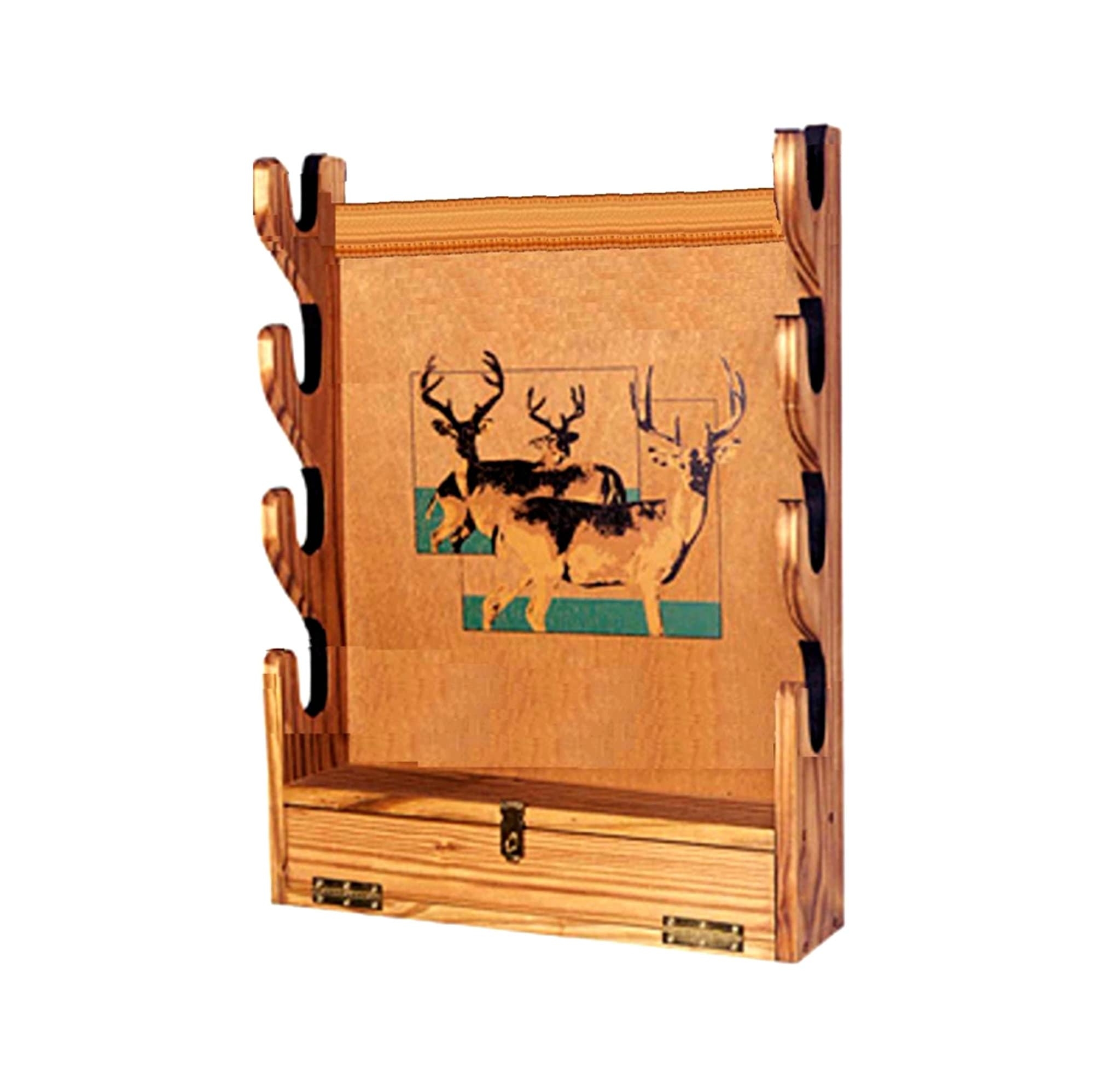 Rifle Rack Plan San Angelo Wall Gun Stand DIY Woodworking Project PDF Download Etsy