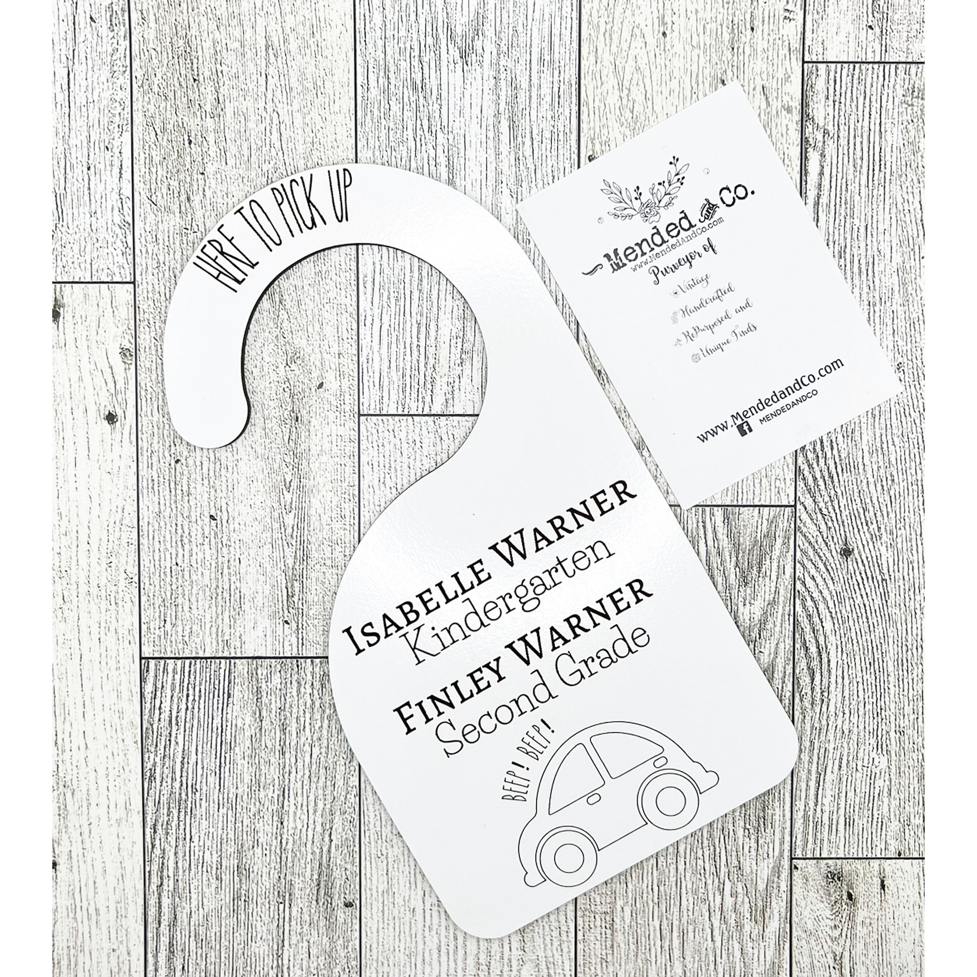 School Pick Up Hang Tag For Rearview Mirror SVG digital File Etsy Israel