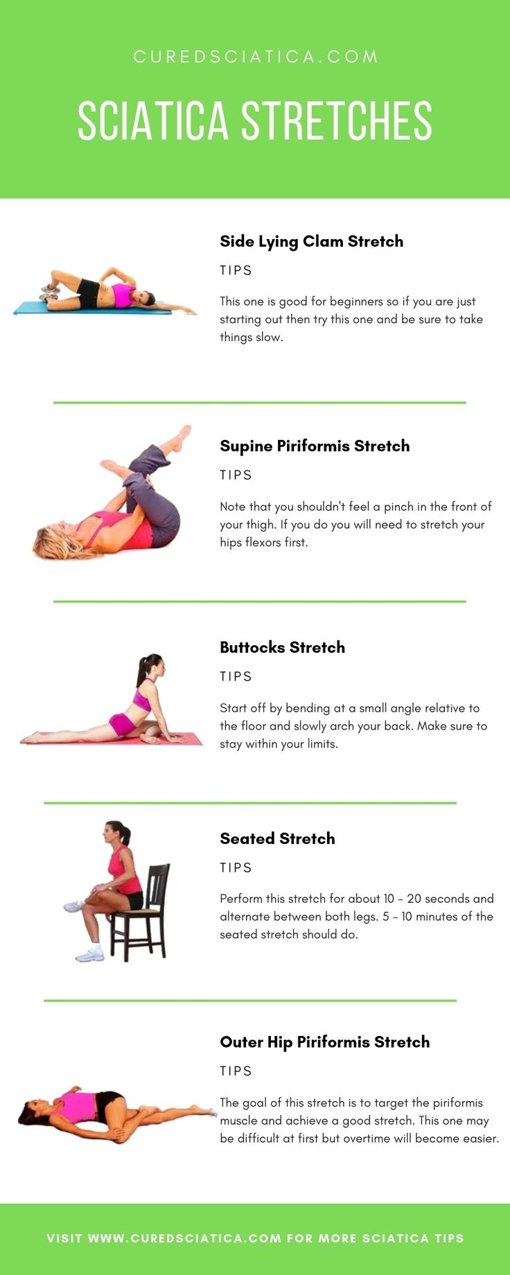 Sciatica Stretches For Fast Sciatic Nerve Pain Relief
