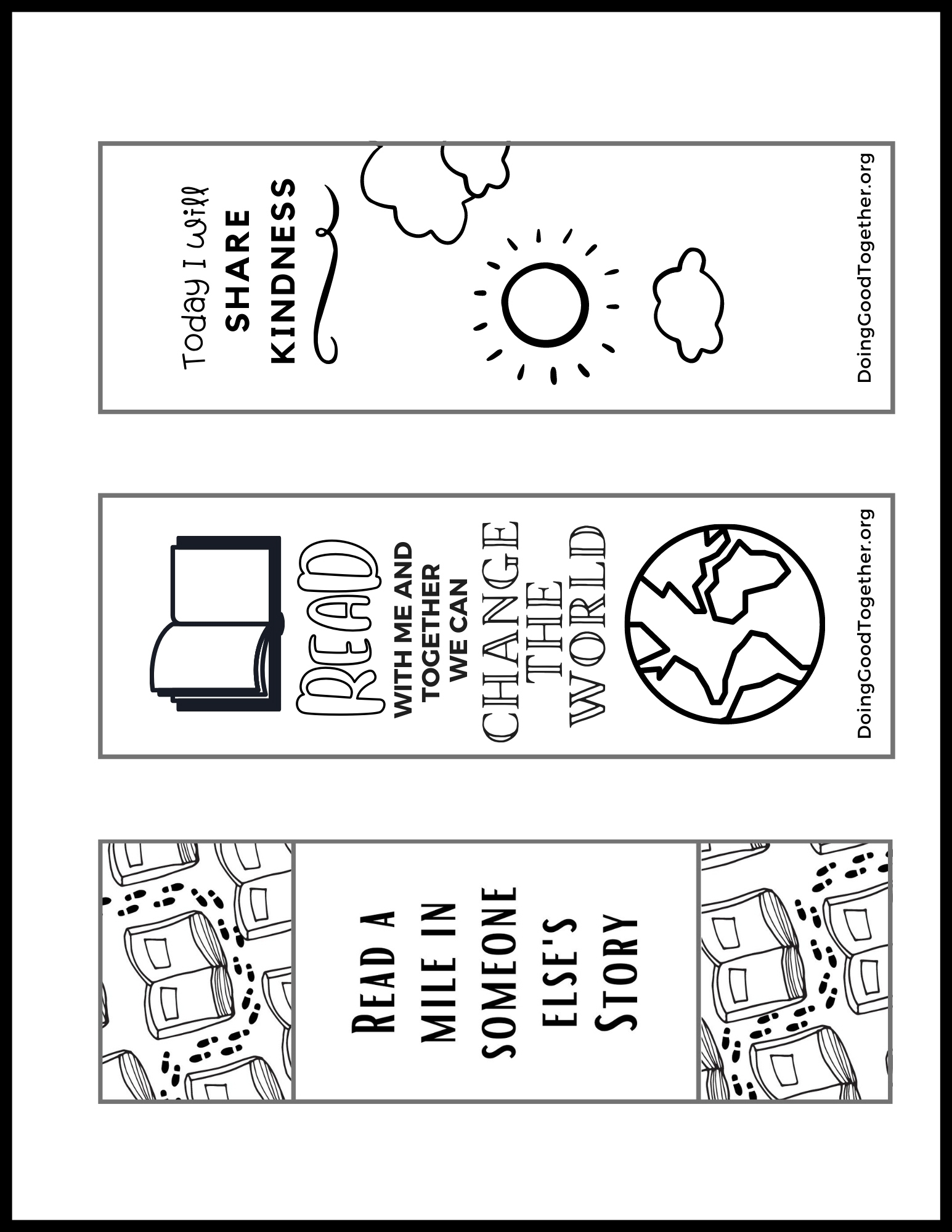 printable bookmark templates