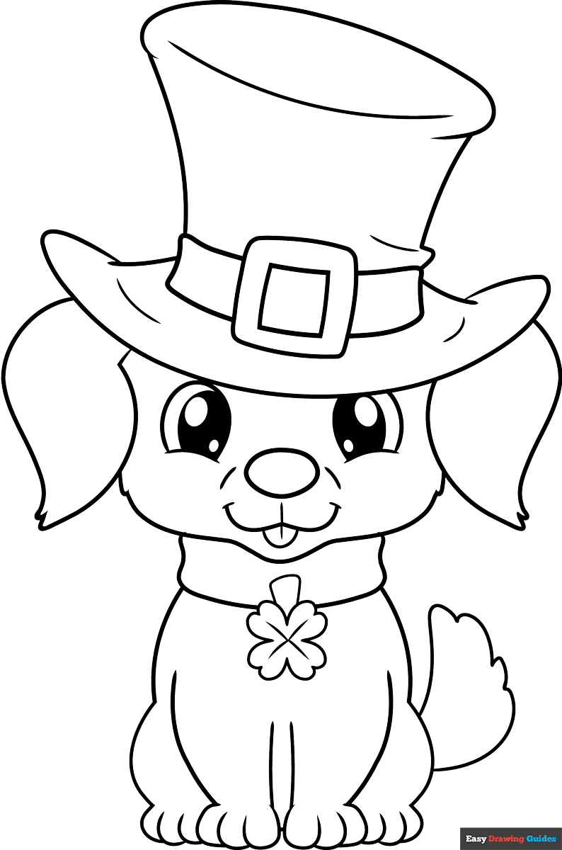 st patricks day coloring pages