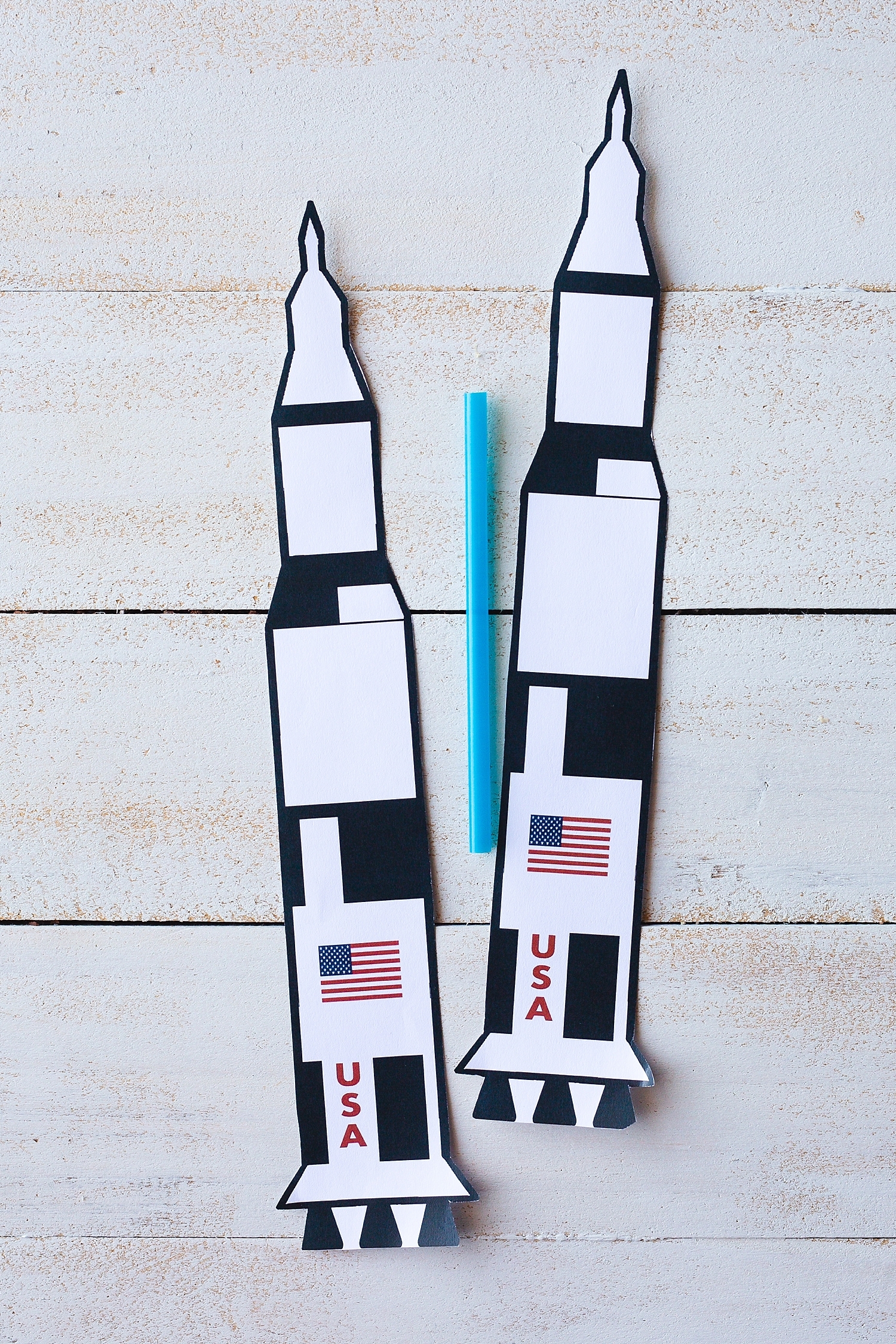 blank printable rocket template