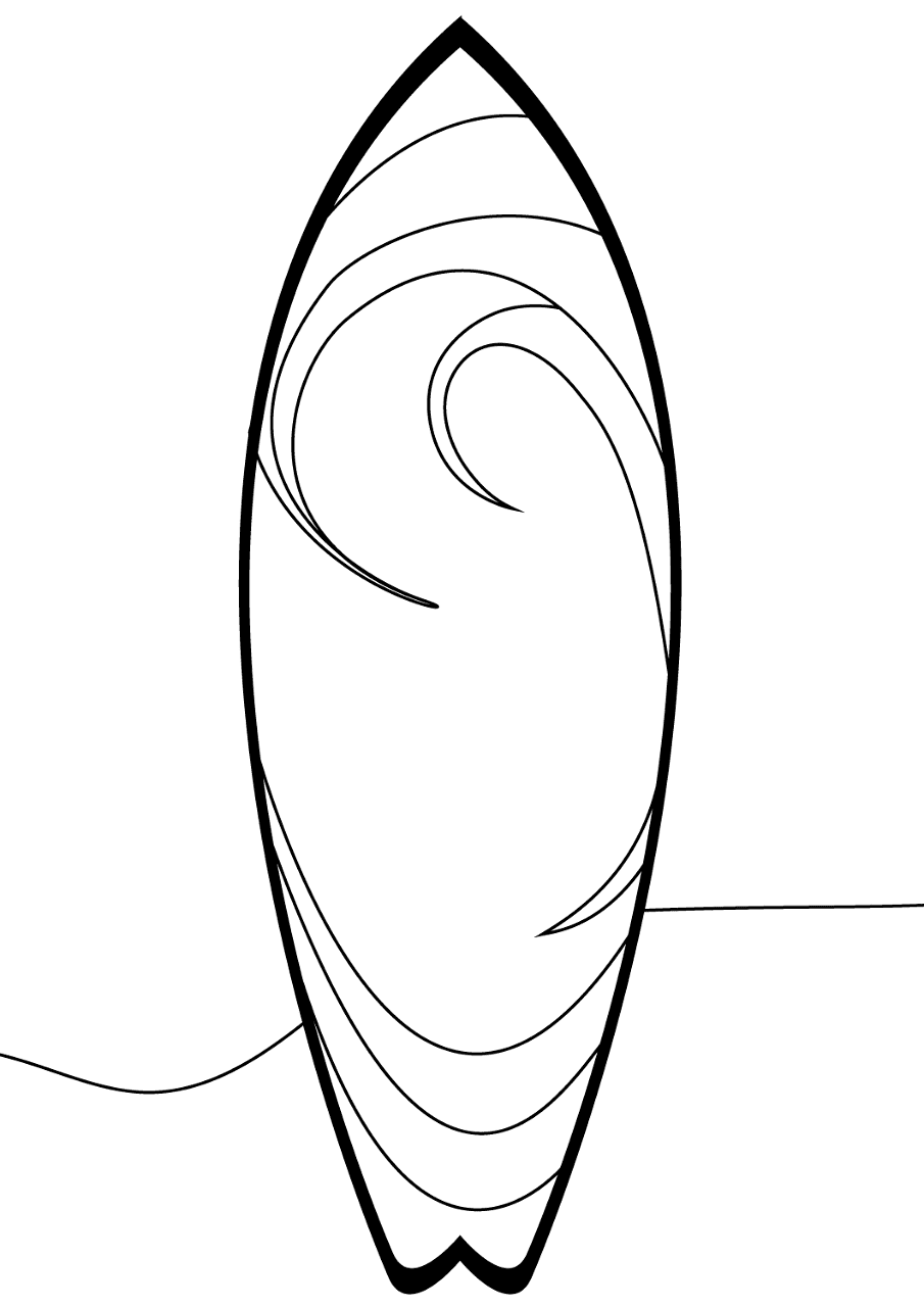 surfboard printable templates