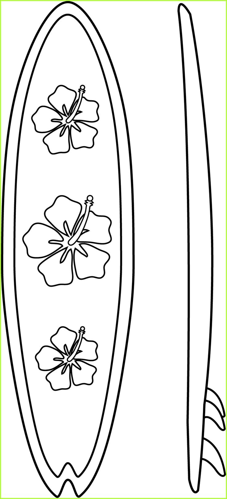 printable surfboard templates