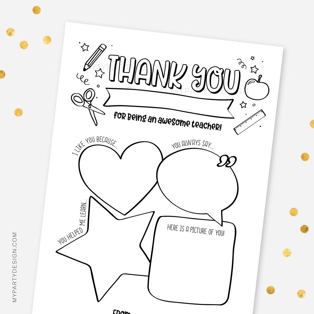 teacher appreciation coloring page