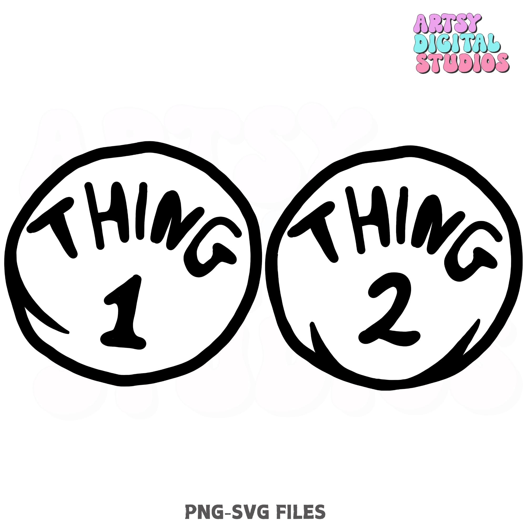 printable thing 1 thing 2
