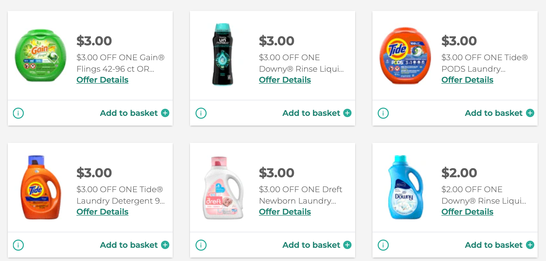 Tide Coupons DetergentDeal Starting At 2 79 Each Worksheets Library