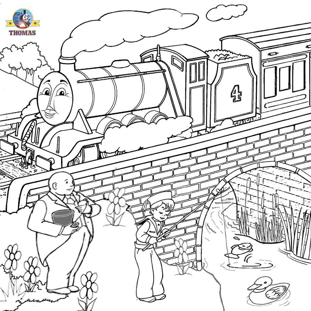 thomas and friends printable coloring pages