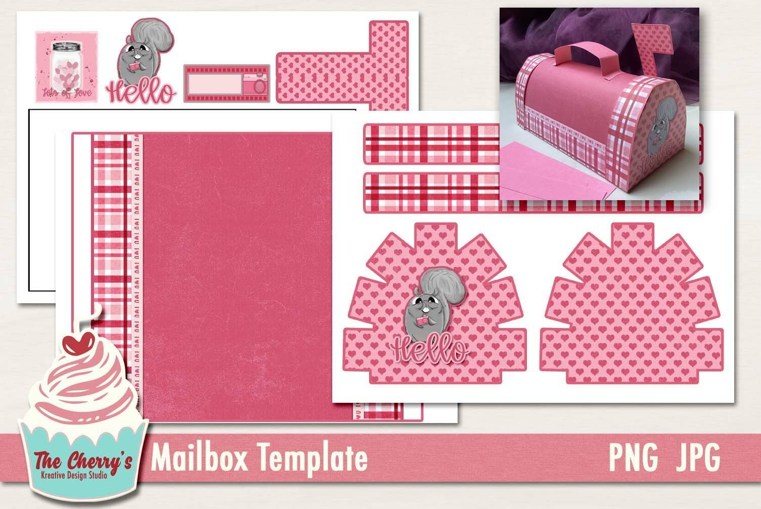 free printable mailbox template