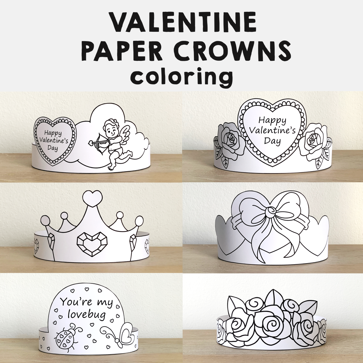 printable valentine craft templates