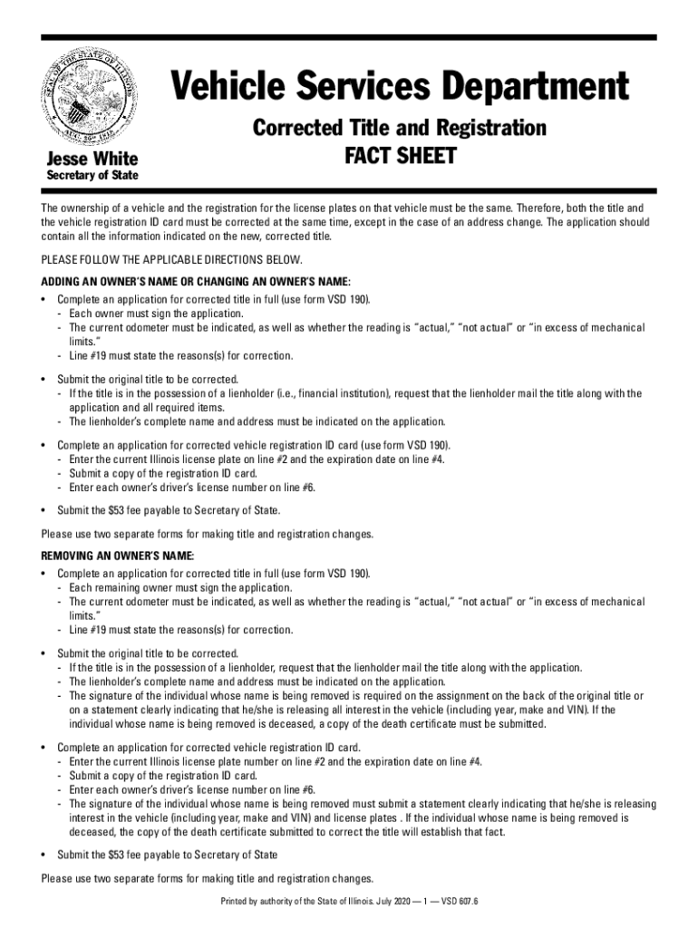 Vsd 190 Form Fill Out Sign Online DocHub