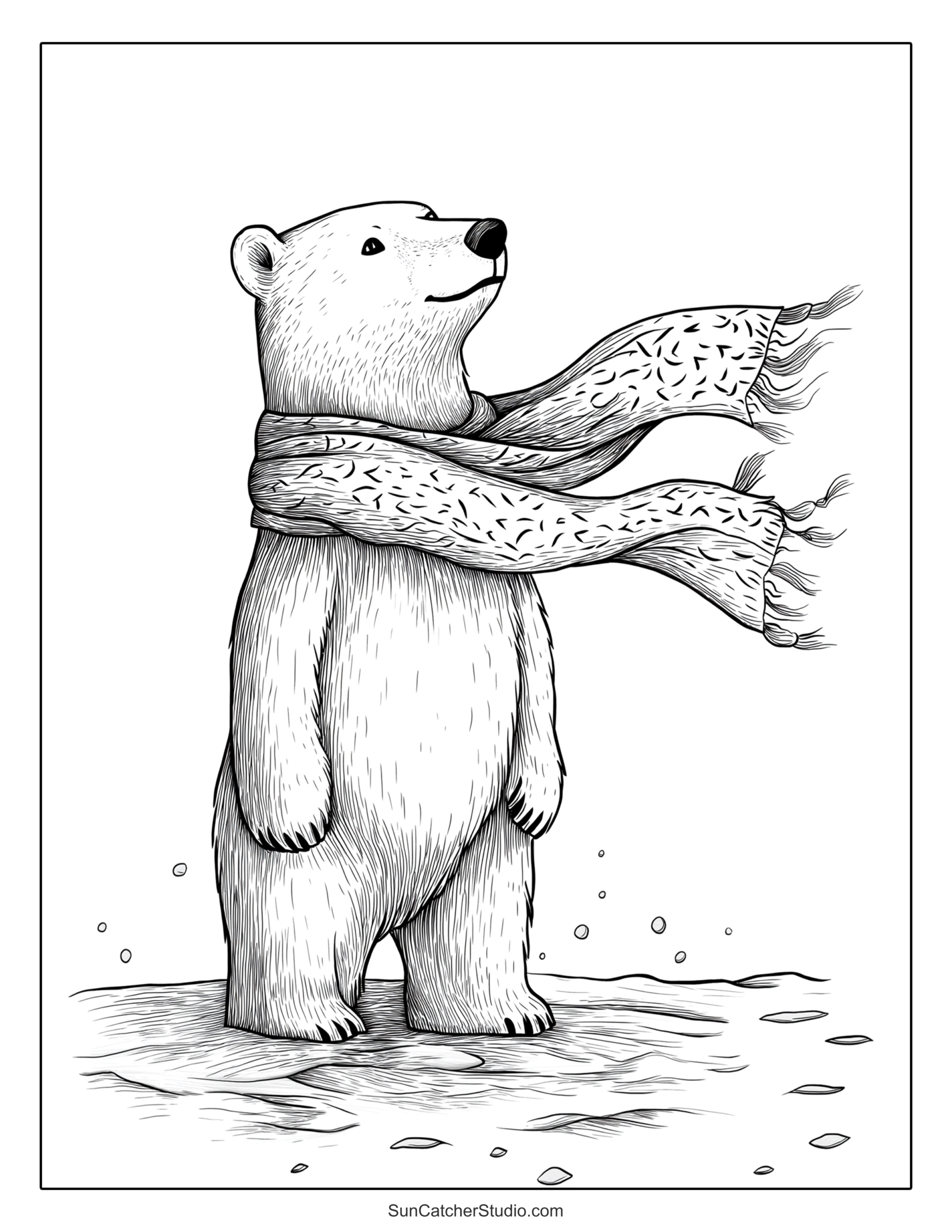 Winter Coloring Pages And Coloring Sheets Free Printables Lettering SVG Files Tools Apps