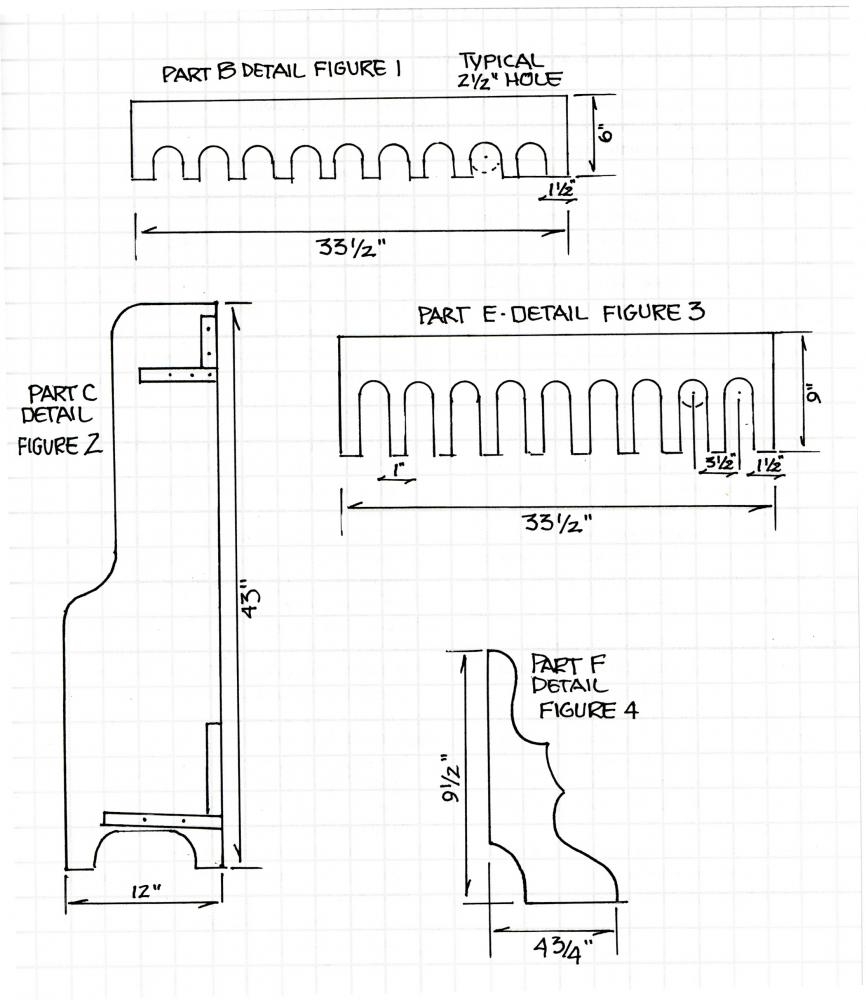 gun rack template printable